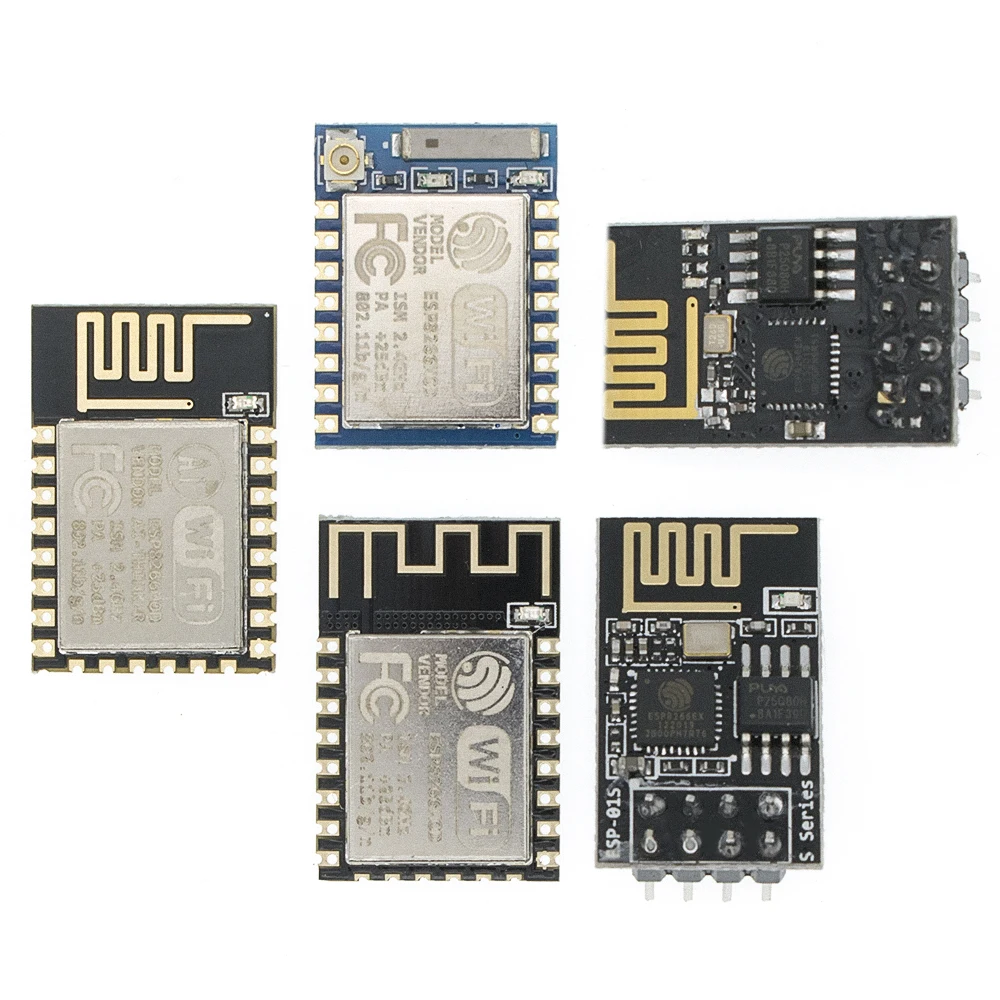 ESP8266 ESP-01 ESP-01S ESP-07 ESP-12E ESP-12F удаленный последовательный Порты и разъёмы WI-FI беспроводной модуль интеллигентая(ый) система снабжения жилищем Адаптер 2,4 г