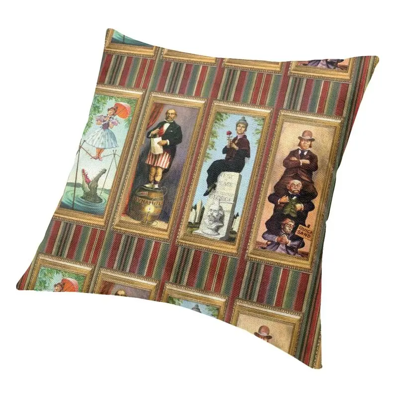 Haunted Mansion Stretching Cushion Cover Double Side 3D Print Floor Pillow Case for Sofa Fashion Pillowcase Decoration | Дом и сад