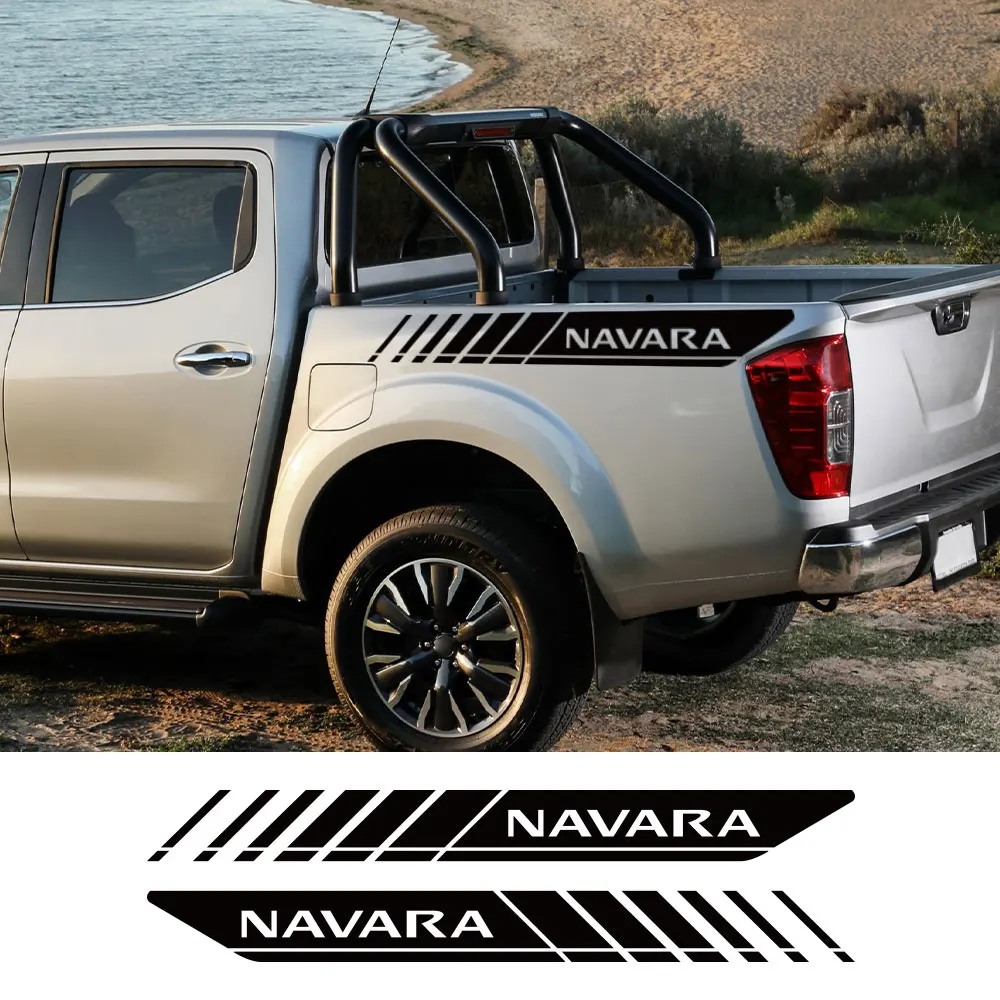 Наклейки для заднего багажника пикапа Nissan Navara автомобильные наклейки