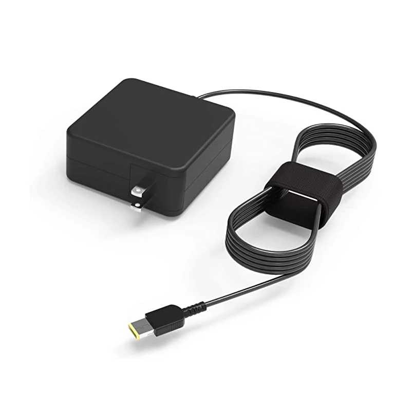 

65W AC Charger for Lenovo Thinkpad X250 L470 L560 L570 T550 Laptop - Power Supply Adapter Cord