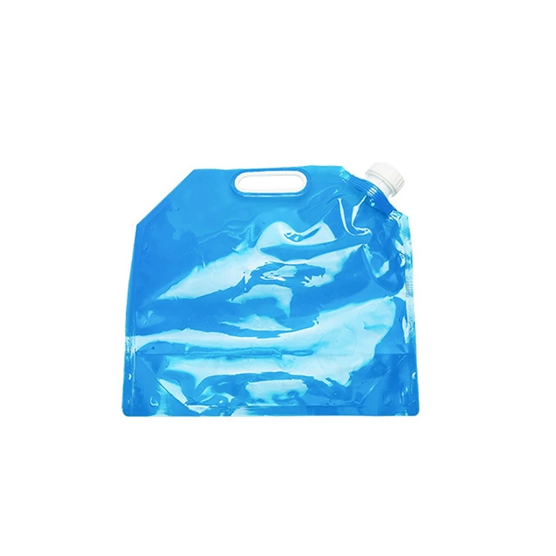 

Car Foldable Bucket Outdoor Travel Portable Large Capacity Bucket with Tap Water Bag