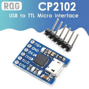 CJMCU CP2102 MICRO USB к UART TTL модуль, 6-контактный последовательный преобразователь UART STC, замена FT232, новинка для arduino