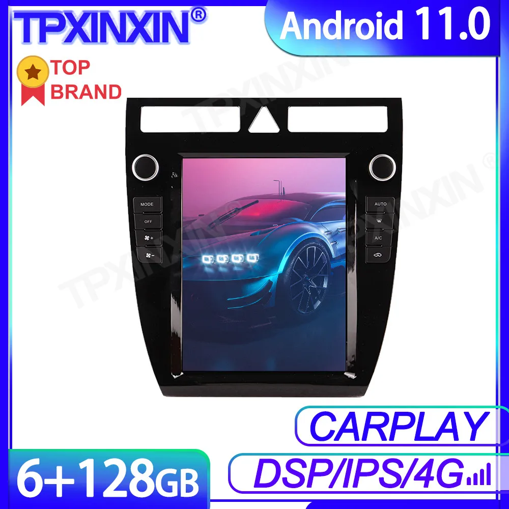 

Android11.0 для Audi A6 1999-2003, головное устройство, автомобильный мультимедийный плеер, Авторадио, магнитофон, GPS-навигация, DSP IPS