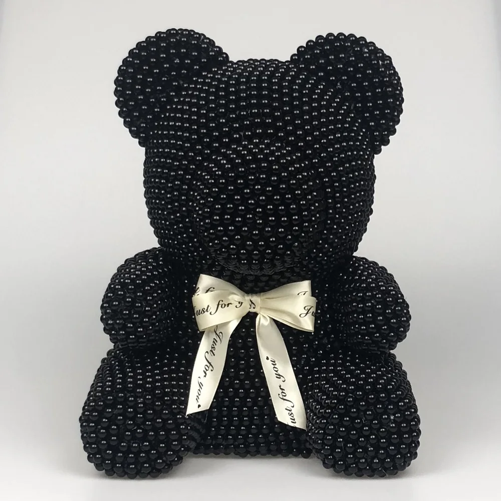 Лидер продаж 40 см свадебные сувениры жемчужный Мишка милый искусственный цветок