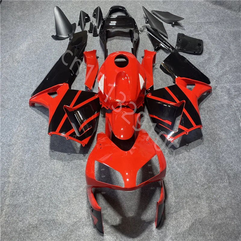 

Изготовленный на заказ мотоцикл для Honda CBR600RR 2005 2006 CBR 600 RR F5 05 06 CBR600RR 2005-2006 красно-черный обтекатель для рабочего кузова
