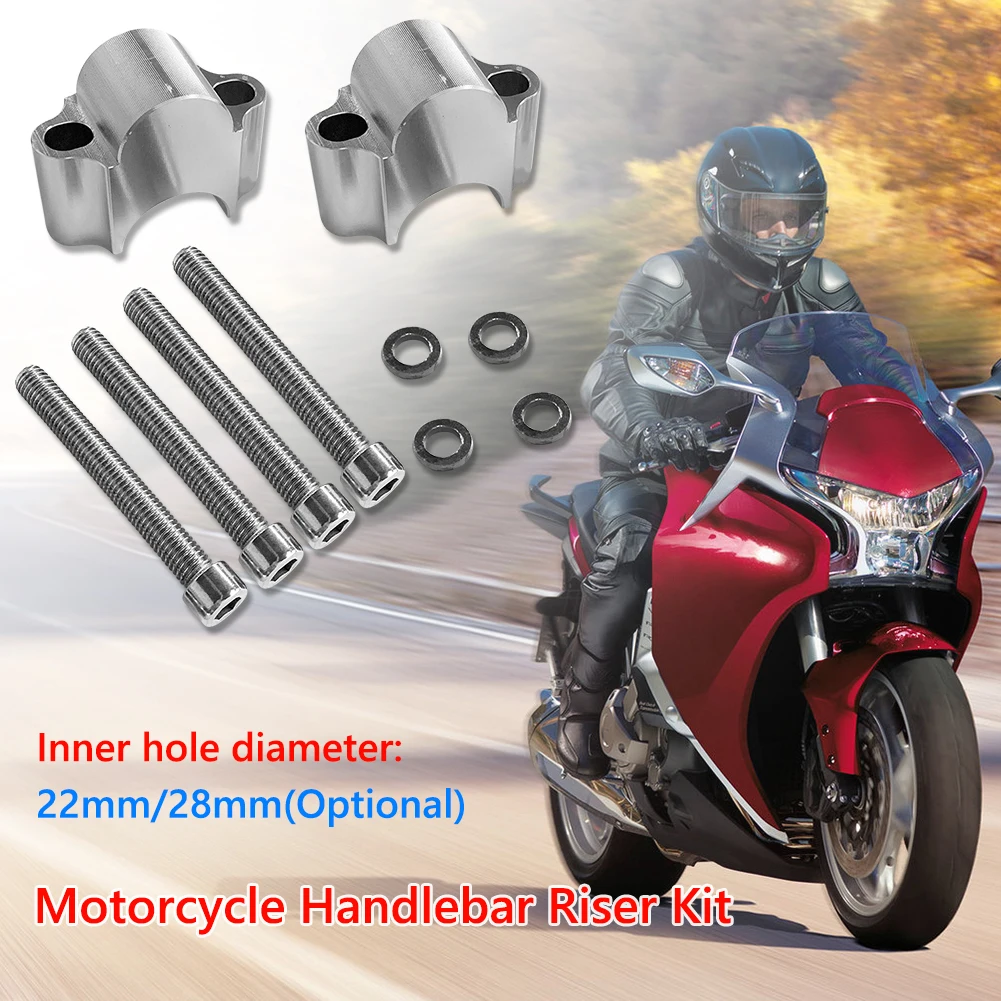 Универсальный алюминиевый штатив для руля мотоцикла с ЧПУ 8/11 дюйма зажимы 22/28 мм