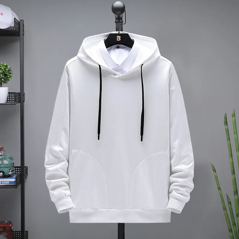 

PD30 Spring and autumn solid color Hooded Sweater men's long sleeve sports blank Hoodie fashion brand