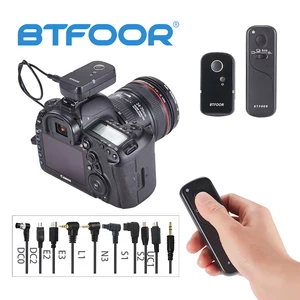 wireless wired timer remote control shutter release dc0 dc2 e2 l1 n3 e3 s1 s2 uc1 cable for canon nikon sony fujitsu camera free global shipping