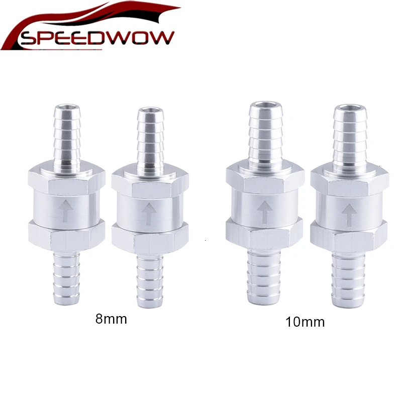 Односторонний топливный обратный клапан SPEEDWOW подходит для карбюраторов 8 мм 10