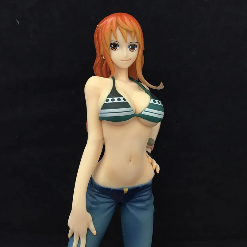 22 см аниме одна штука Nami ПВХ фигурка игрушки Аниме Сексуальная девушка 2 года