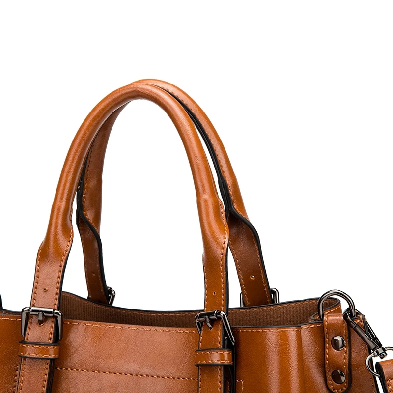 

New Fashion Simple Large Capacity Advanced Handbag Female Handbag Shoulder Bag Female Portable Crossbody Bag