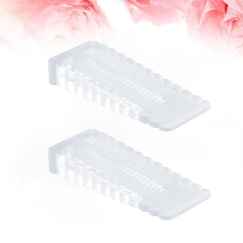 

3pcs Transparent Door Stopper Child Safety Door Plug Non Scratching Door Stop Wedge for Home Living Room