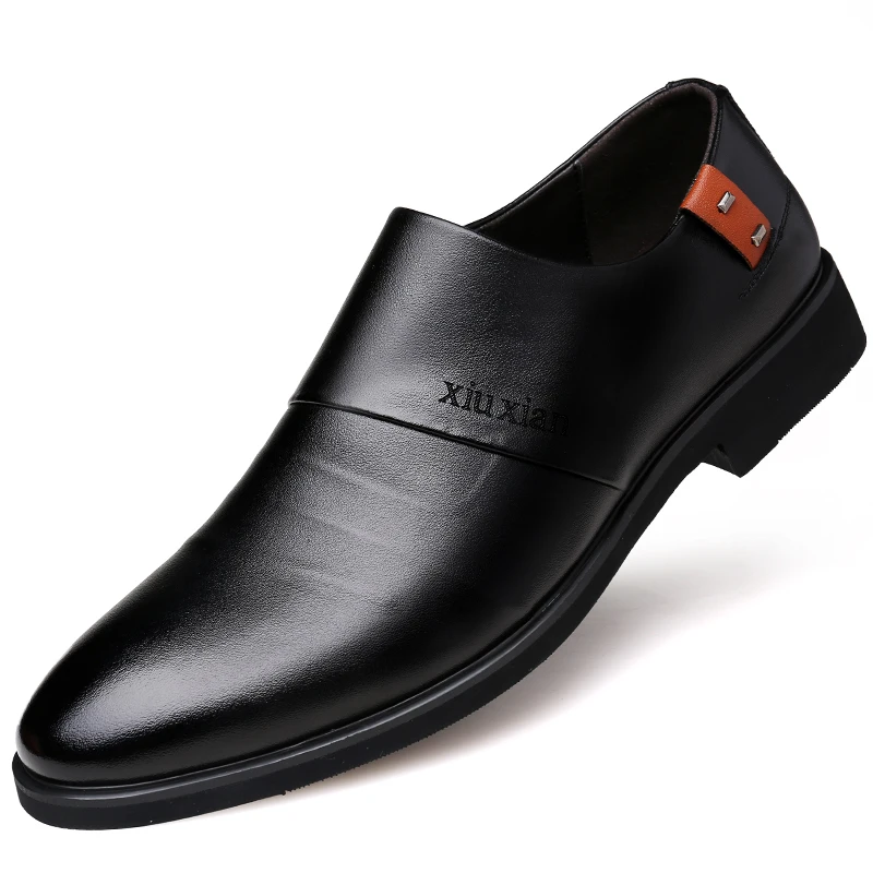 

Fashion Men Leather Shoes Bespoke Leather Men Shoe Handmade Calf Leather Breathable Men's Boat Loafer British Casual Shoes %