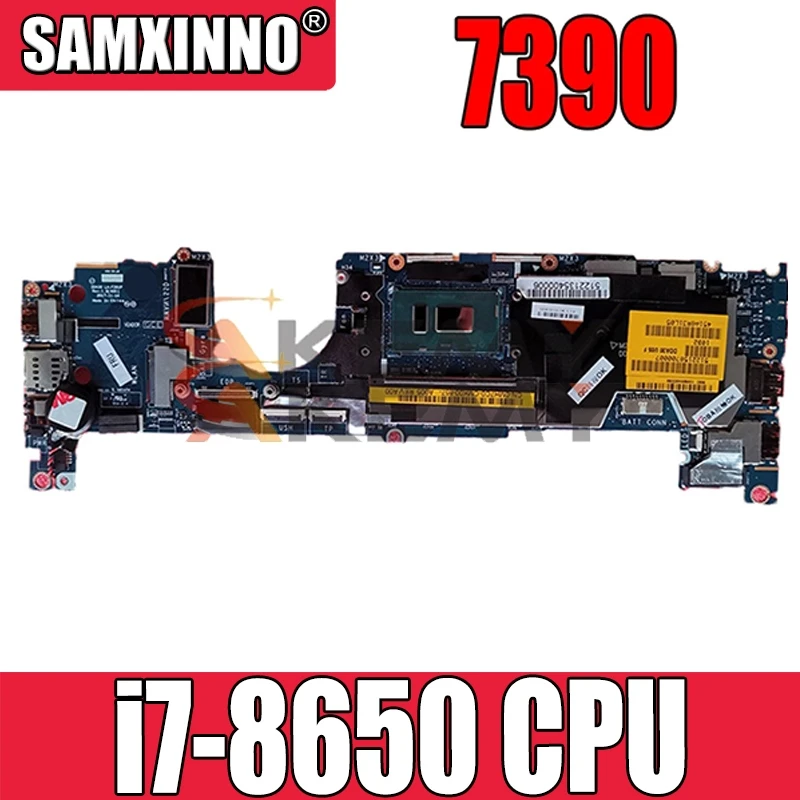 

working for dell latitude 7390 motherboard 02WCVJ CN-02WCVJ 2WCVJ DDA30 LA-F291P i7-8650 cpu built in fully tested well