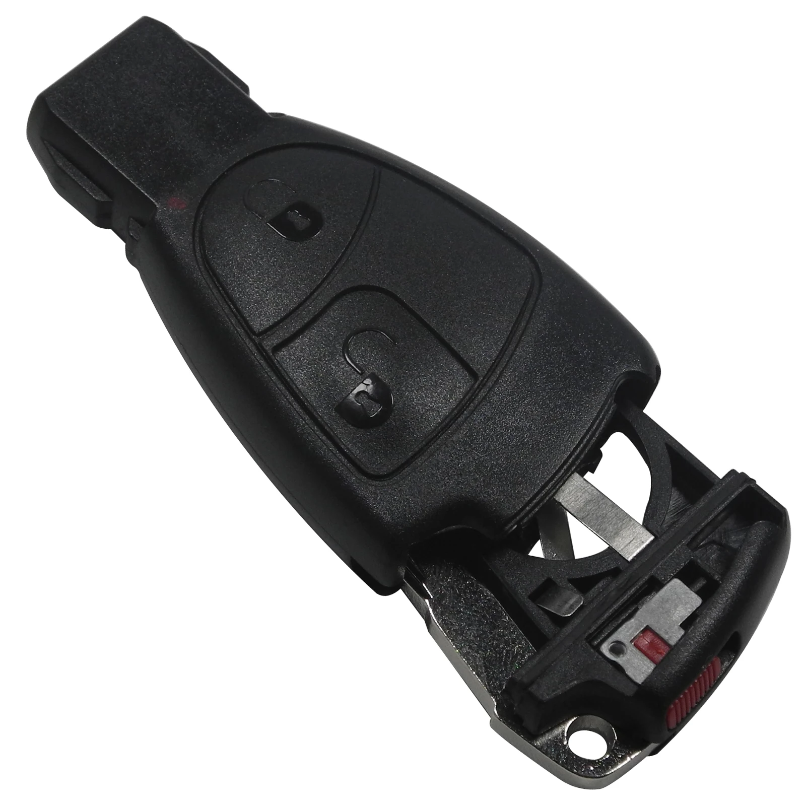 Jingyuqin 10 шт. для Mercedes Benz MB C E ML S SL SLK CLK AMG Fob 2/3/4 кнопок чехол дистанционного ключа от