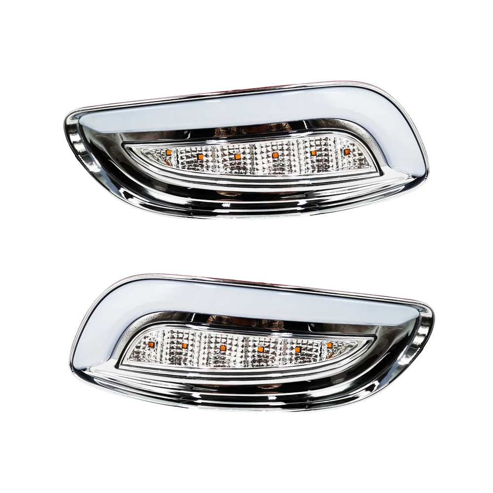 2 шт. для Lexus RX330 RX350 2003 2004 2005 2006 2007 2008 2009 светодиодный Габаритные огни DRL Поворотная