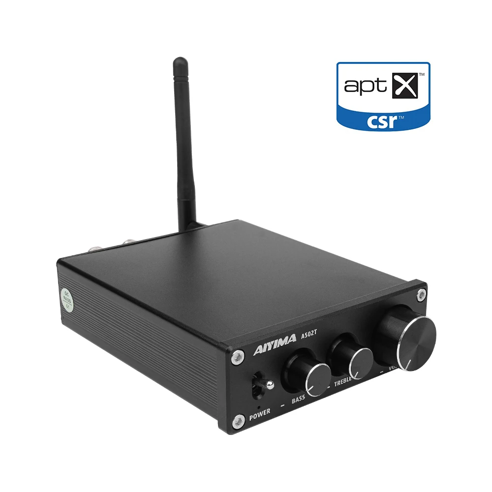 AIYIMA TPA3116D2 цифровой аудио усилитель мощности 50 Вт * 2 HiFi Bluetooth 4 CSR64215 стерео звука