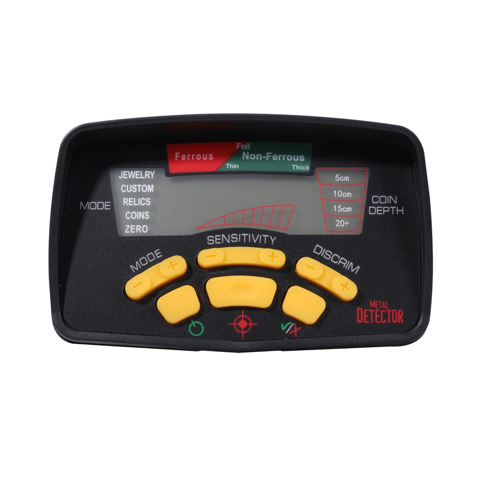High Sensitiviity Underground Metal Detector MD6350 with 12 Inch Search Coil LCD Treasure Gold Hunter Pinpointer | Инструменты