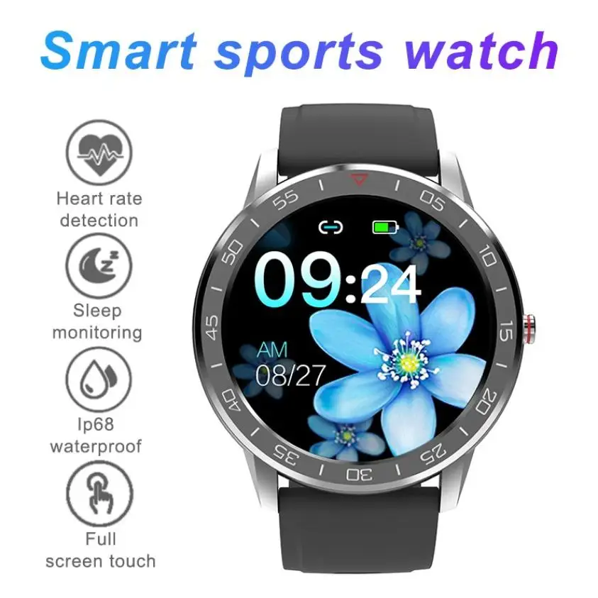 

M10 Smart Watch Women Men IPX68 Waterproof Sports Bracelet Heart Rate Blood Pressure Sleep Monitor Fitness Tracker Wristband