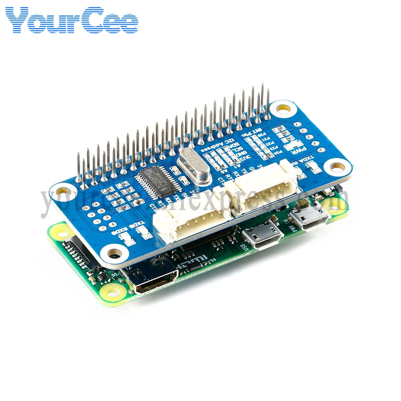 2-канальный последовательный порт UART для Raspberry Pi 4B/3B +/Zero W плата расширения