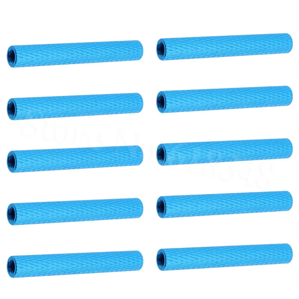 10PCS Aluminum Standoff Spacer M3x35mm Stud Fastener Inner Thread Round Column For RC Multirotors Quadcopter FPV Drone Parts DIY |