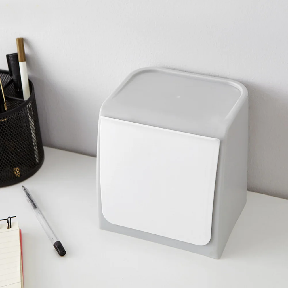 Стикер Складной настенный мусорный бак мусорная корзина стеклянная дверь шкаф