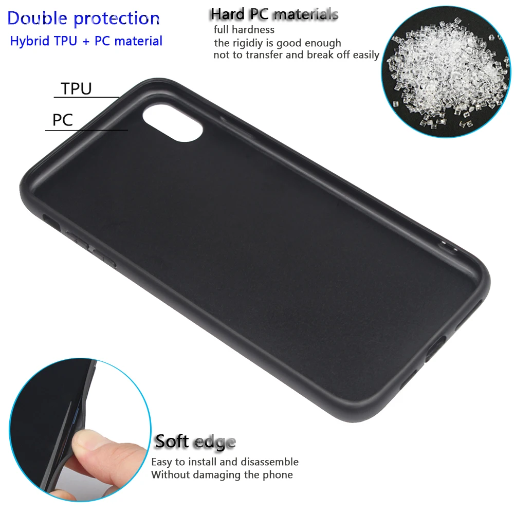 Роскошный мягкий чехол из ТПУ с тканевой текстурой для iPhone X XS XR Xs Max защитный