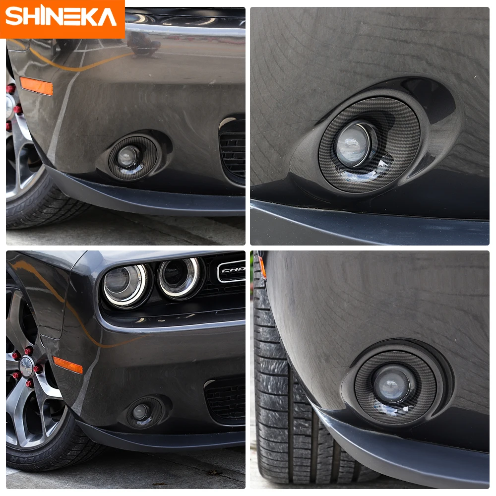 Колпаки для лампы SHINEKA Dodge Challenger автомобильный передний противотуманный