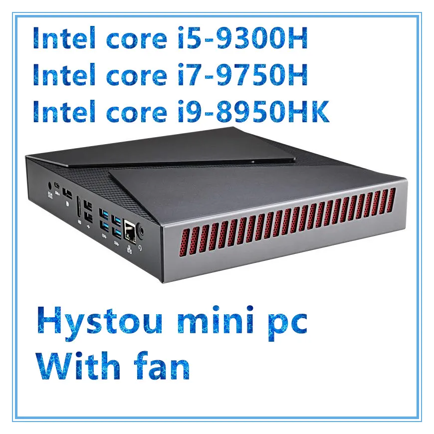 Высокопроизводительный мини игровой ПК Intel Core i9 i7 9750H i5 9300H GeForce GTX 1650 компьютер 4K HDMI