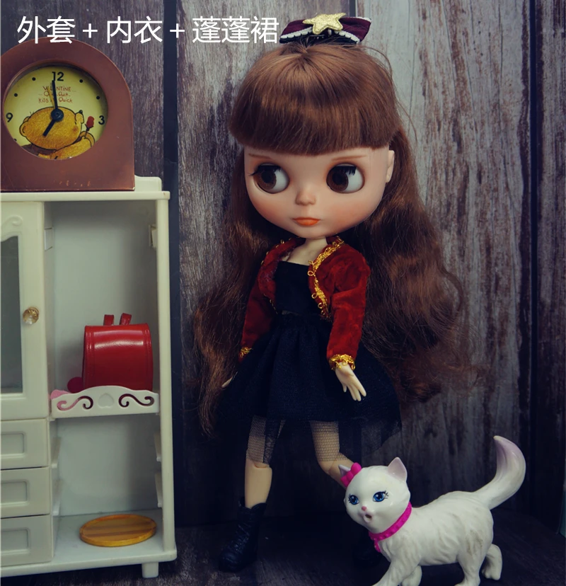 Кукла Blythy одежда ручной работы для 1/6 кукольных нарядов модная кукольная кукол