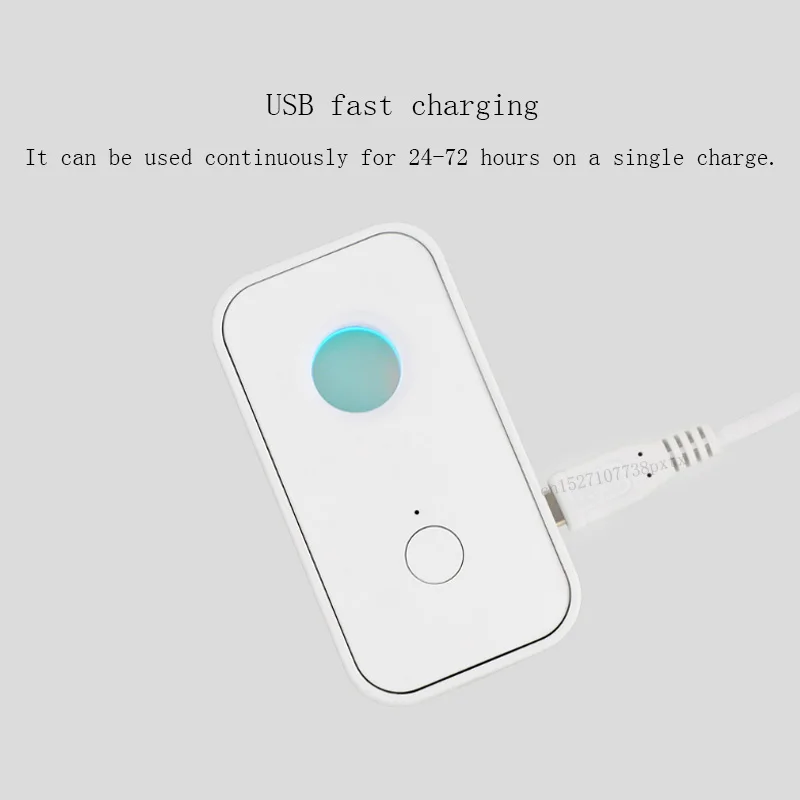 Xiaomi Mijia Smoovie многофункциональный инфракрасный детектор, звуковой светильник, сигнализация, компактный портативный Перезаряжаемый прибор для мониторинга, детектор