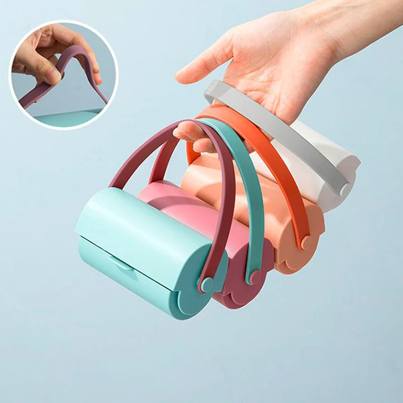 Липкие ролики для удаления ворса многоразовые домашние чистящие аксессуары