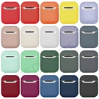 Мягкие силиконовые чехлы для Apple Airpods 12, защитный чехол для беспроводных наушников Bluetooth для Air Pods, роскошные сумки с зарядным боксом