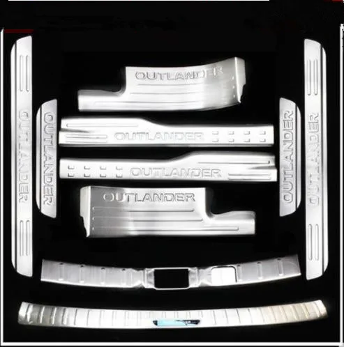 Высококачественная Накладка на порог/порог и задний бампер из нержавеющей стали