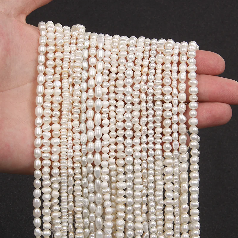 

2-4.5mm Tiny Freshwater Pearl Bead Irregular Shape Meticulous Baroque Pearl Loose Beads For DIY Necklace Bracelat Jewelry Making