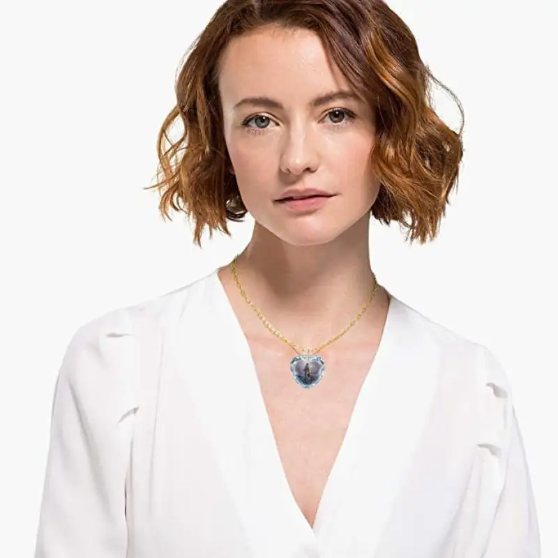 чокер на шею цепочка женская Модное ожерелье с изображением Иисуса золотого для