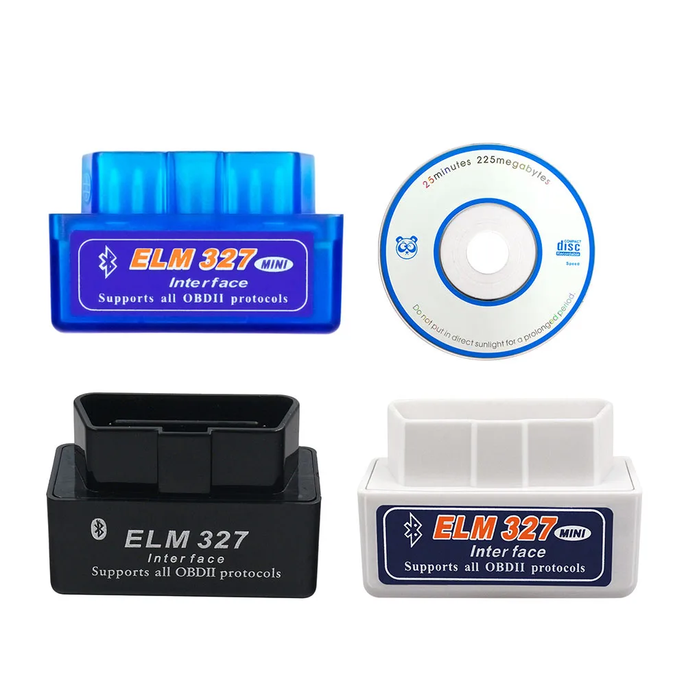OBD2 ELM327 Bluetooth V2.1 OBDII ELM 327 WIFI V1.5 HH OBD ELM327 Bluetooth V2.1/2.1 OBD 2/II Diagnostic Tool Auto Code Scanner