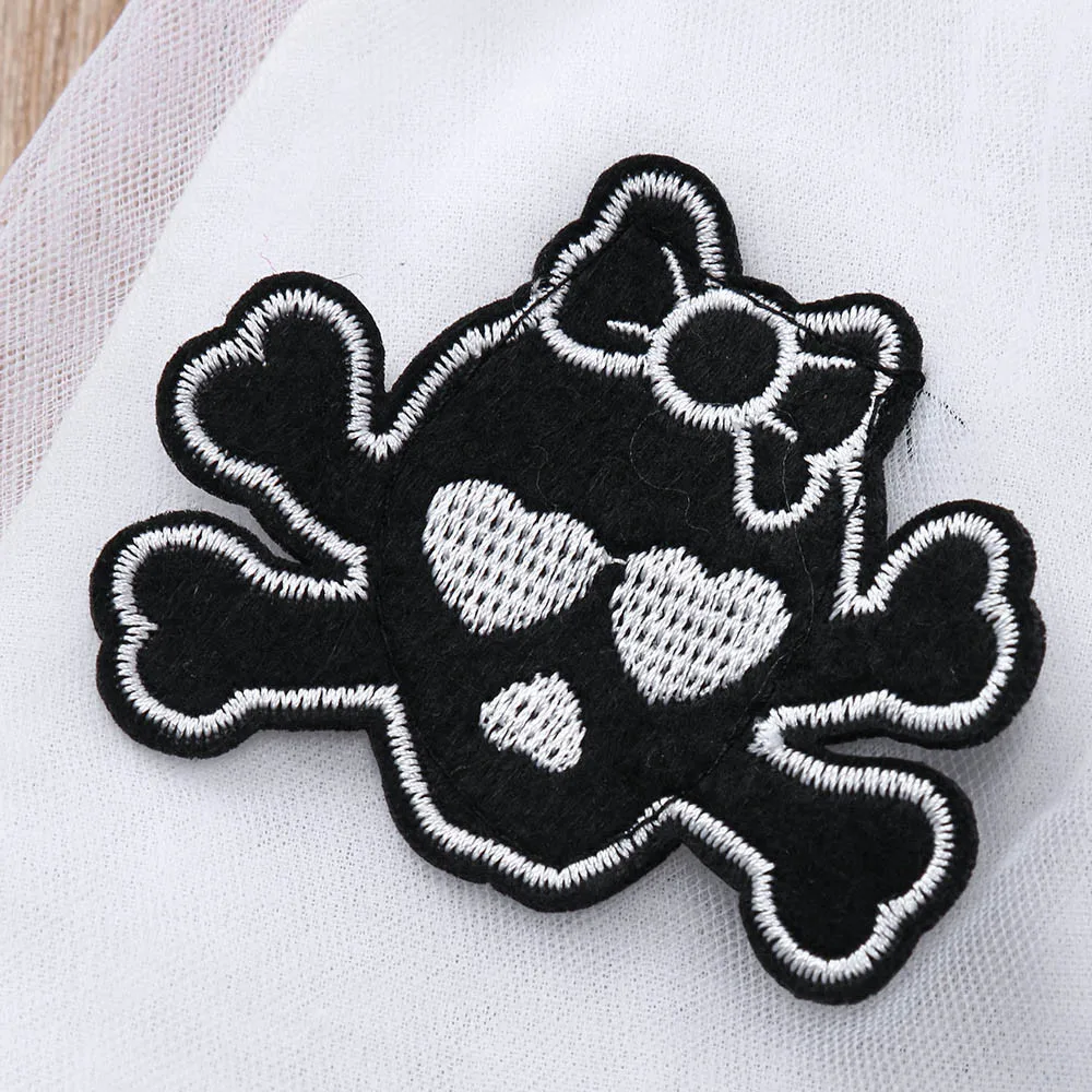 

children clothing set O-Neck Romper Appliques Skull Skirt Leggings Halloween Outfits Set Toddler Baby Girls clothing 10.9