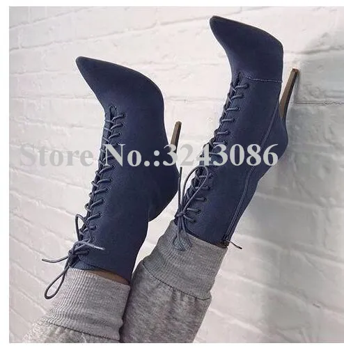 Женские модные короткие ботинки на шнуровке новый дизайн женские ботильоны