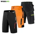 Мужские дышащие велосипедные шорты WOSAWE, свободные уличные, водонепроницаемая, для горных велосипедов, горных велосипедов