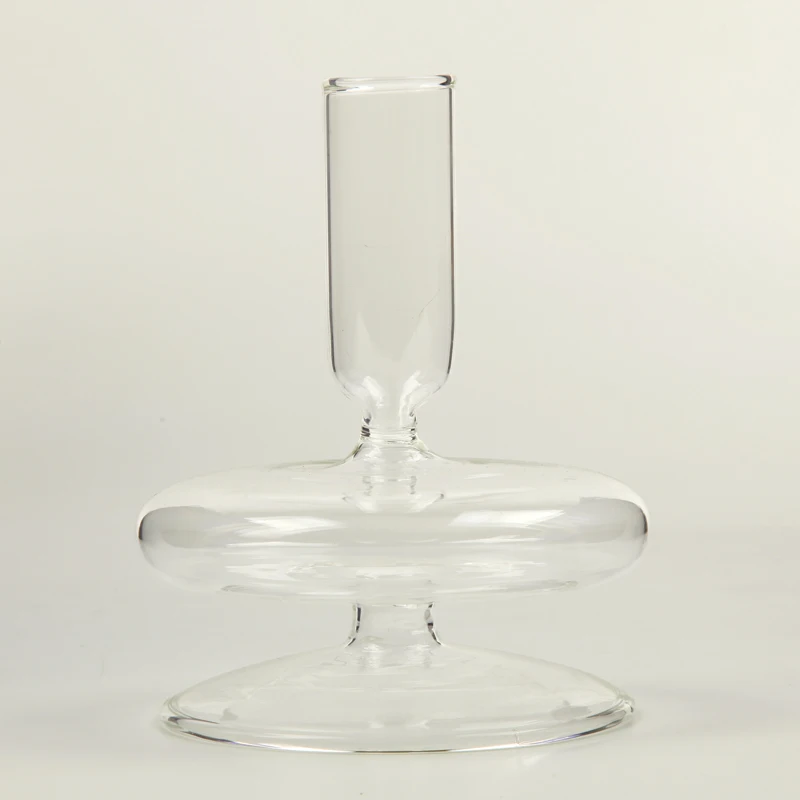 Подсвечник из хрустального стекла украшение для стола Свадебный Рождественский