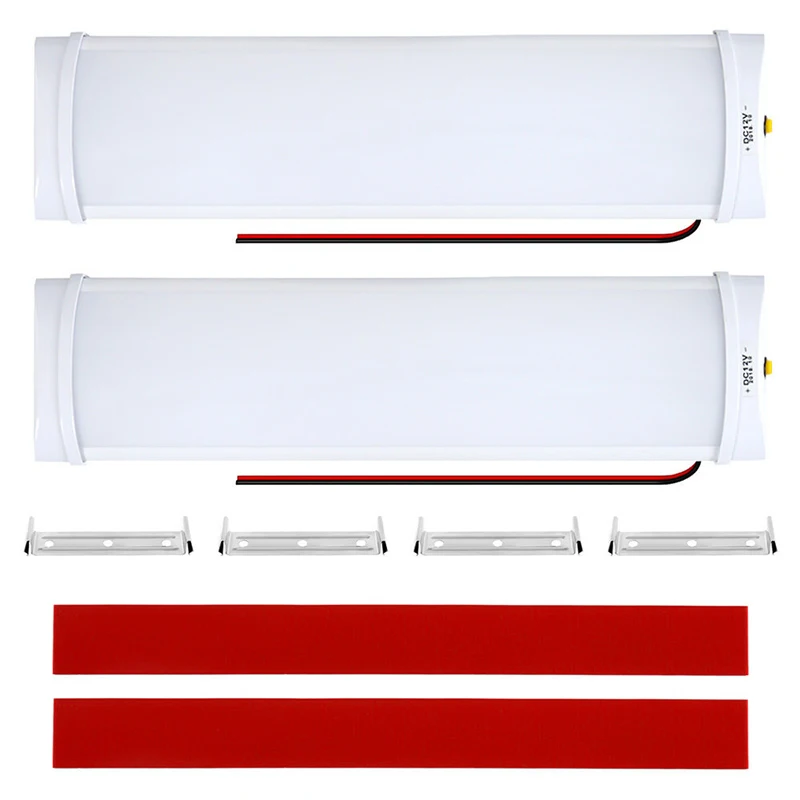 Светодиодный потолочный светильник для салона автомобиля 2 шт. 12 В