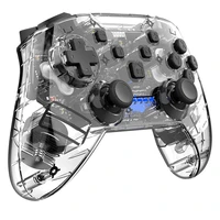 for switch ns transparent wireless bluetooth game controller for switch ns pro remote gamepad for nintend console joystick