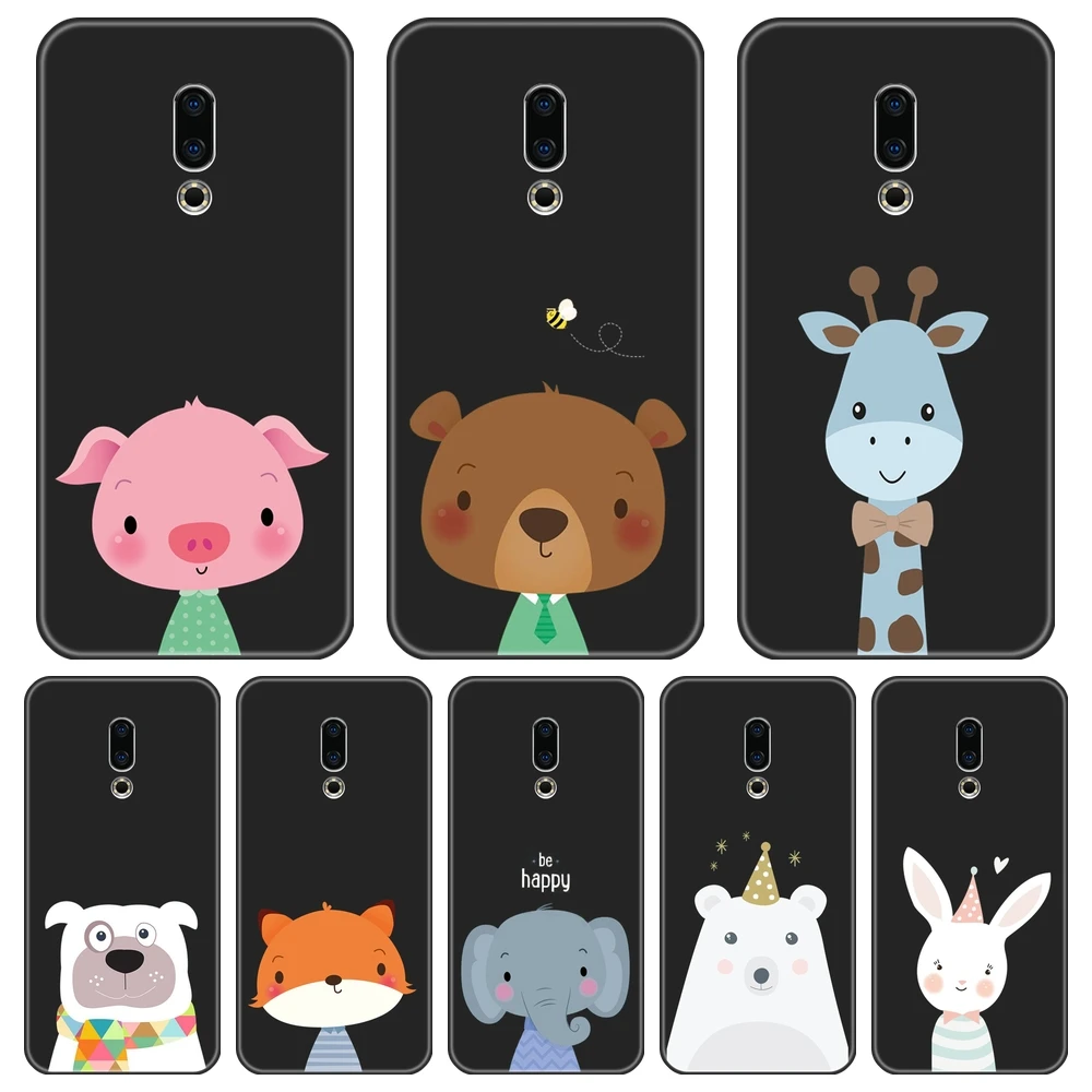 Мягкий чехол из ТПУ для Meizu U10 U20 Pro 6 7 Plus симпатичный силиконовый накладка 15 Lite 16 16th