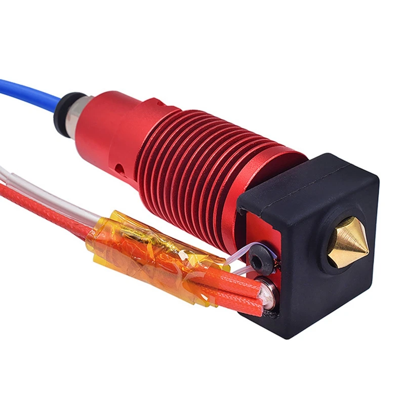 Обновление 12 В 2 в 1 внешний экструдер Горячий Конец комплект двухцветный 75 мм для