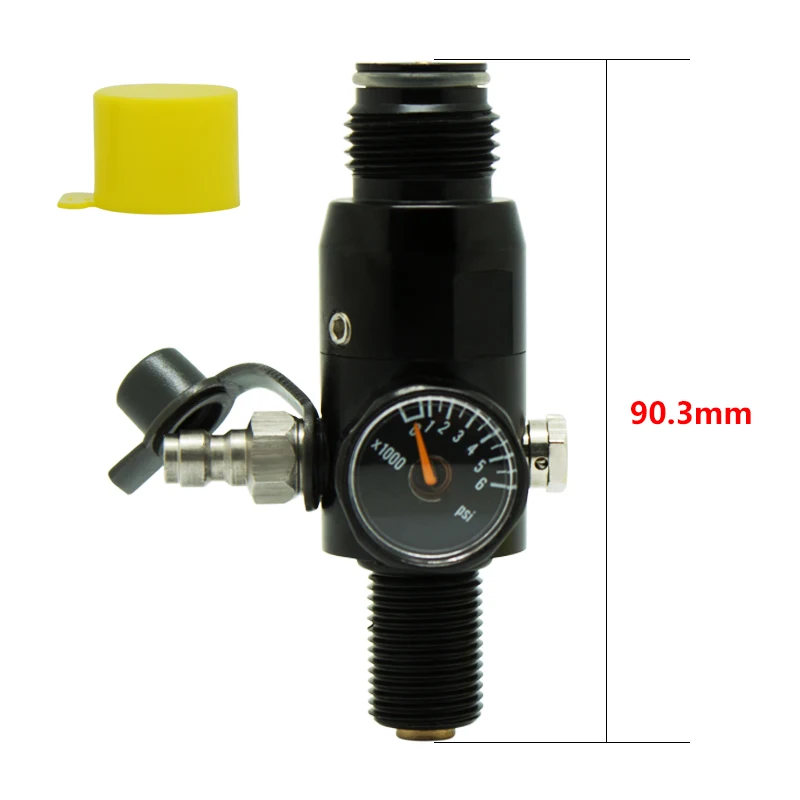 Регулятор воздушного бака HP для пейнтбола с резьбой 4500psi 5/8-18UNF и выходным