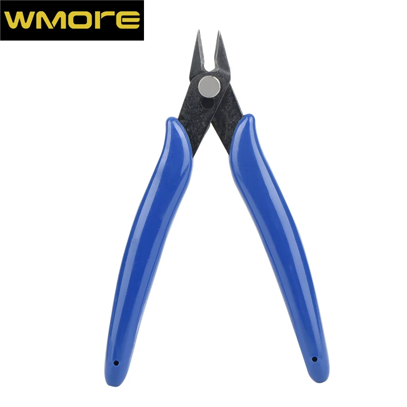 WMORE электрические провода Кабельные плоскогубцы Сторона Snips кусачки щипцы противоскользящая изоляционная Резина мини диагональные плоскогубцы инструмент