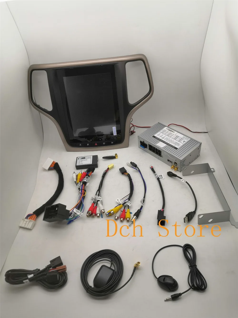 10,4 дюймов вертикальный экран Tesla стиль Android 8,1 автомобильный DVD gps плеер для Jeep Grand Cherokee 2012- px6 carplay радио navi