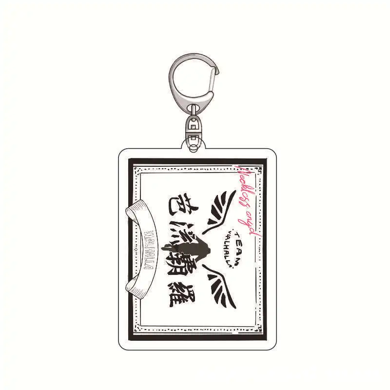 

Anime Tokyo Revengers Role Keychains Cosplay Manjiro Ken Takemichi Hinata Atsushi Chibi Kawaii Bag Pendant Fans Collection Props