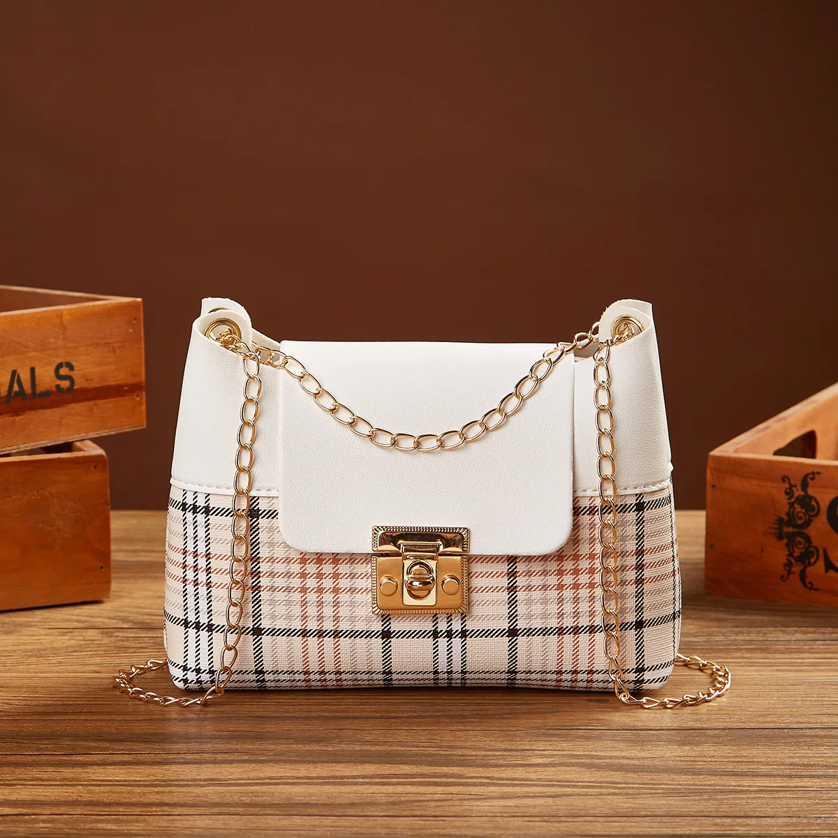 

2021 new women's bag handbag leather bag fashion multi-function bag luxury bag shoulder bag costten bag